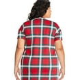 thumbnail image 3 of George Plus Women's Crew Neckline Nightshirt, 3 of 6
