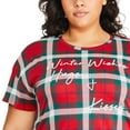 thumbnail image 4 of George Plus Women's Crew Neckline Nightshirt, 4 of 6