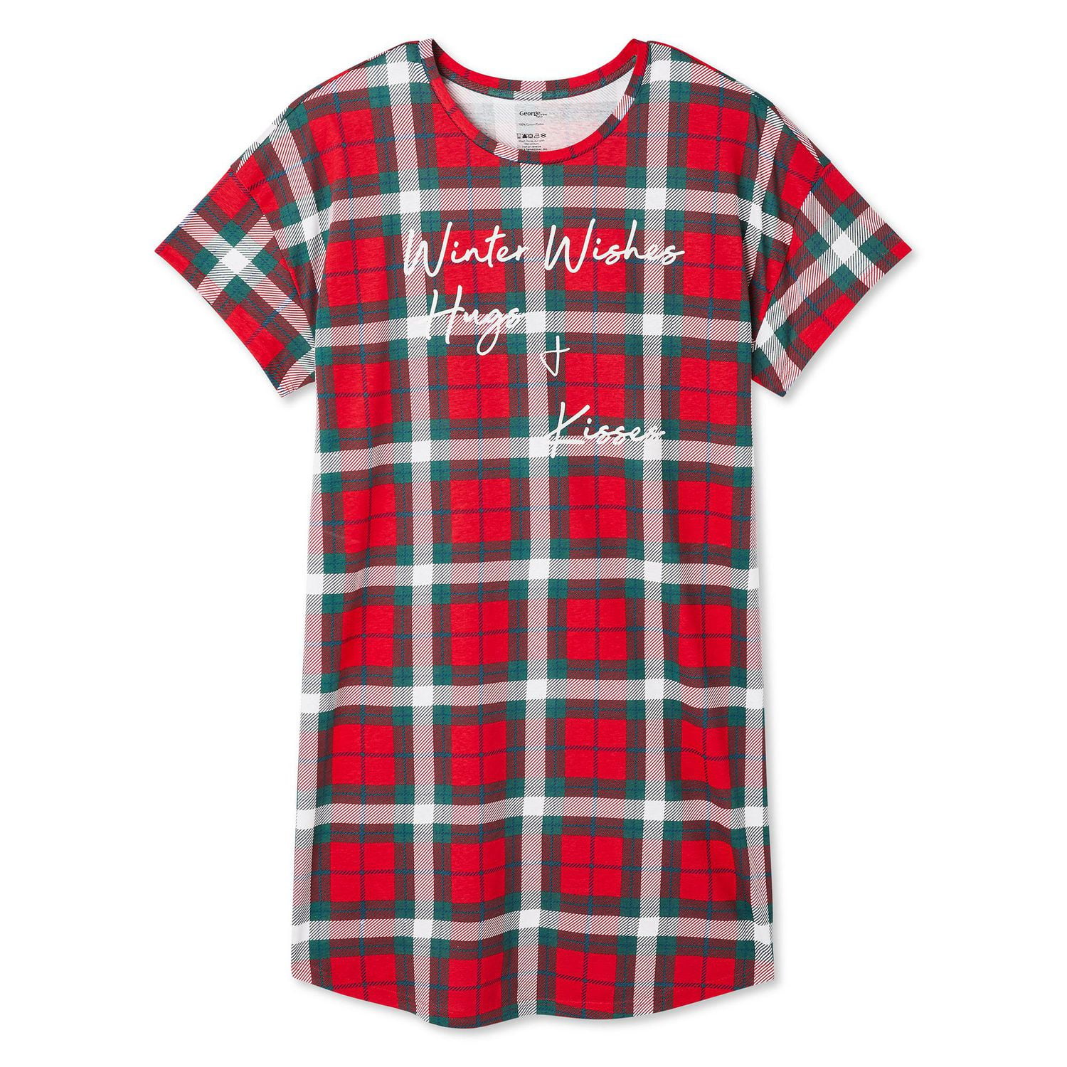 George Plus Women's Crew Neckline Nightshirt