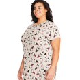 thumbnail image 2 of George Plus Women's Crew Neckline Nightshirt, 2 of 6