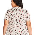 thumbnail image 3 of George Plus Women's Crew Neckline Nightshirt, 3 of 6
