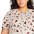 thumbnail image 4 of George Plus Women's Crew Neckline Nightshirt, 4 of 6