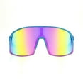 thumbnail image 2 of Lunettes de soleil Athletic Works design à écran bleu et rose., 2 of 3