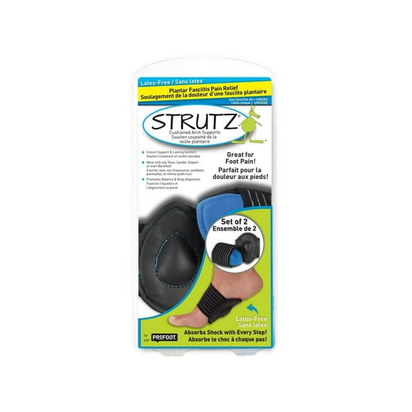 Profoot Strutz Cushioned Arch Supports, Eliminate plantar fasciitis