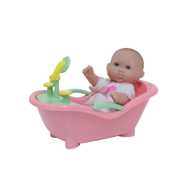 lots to love baby with bathtub