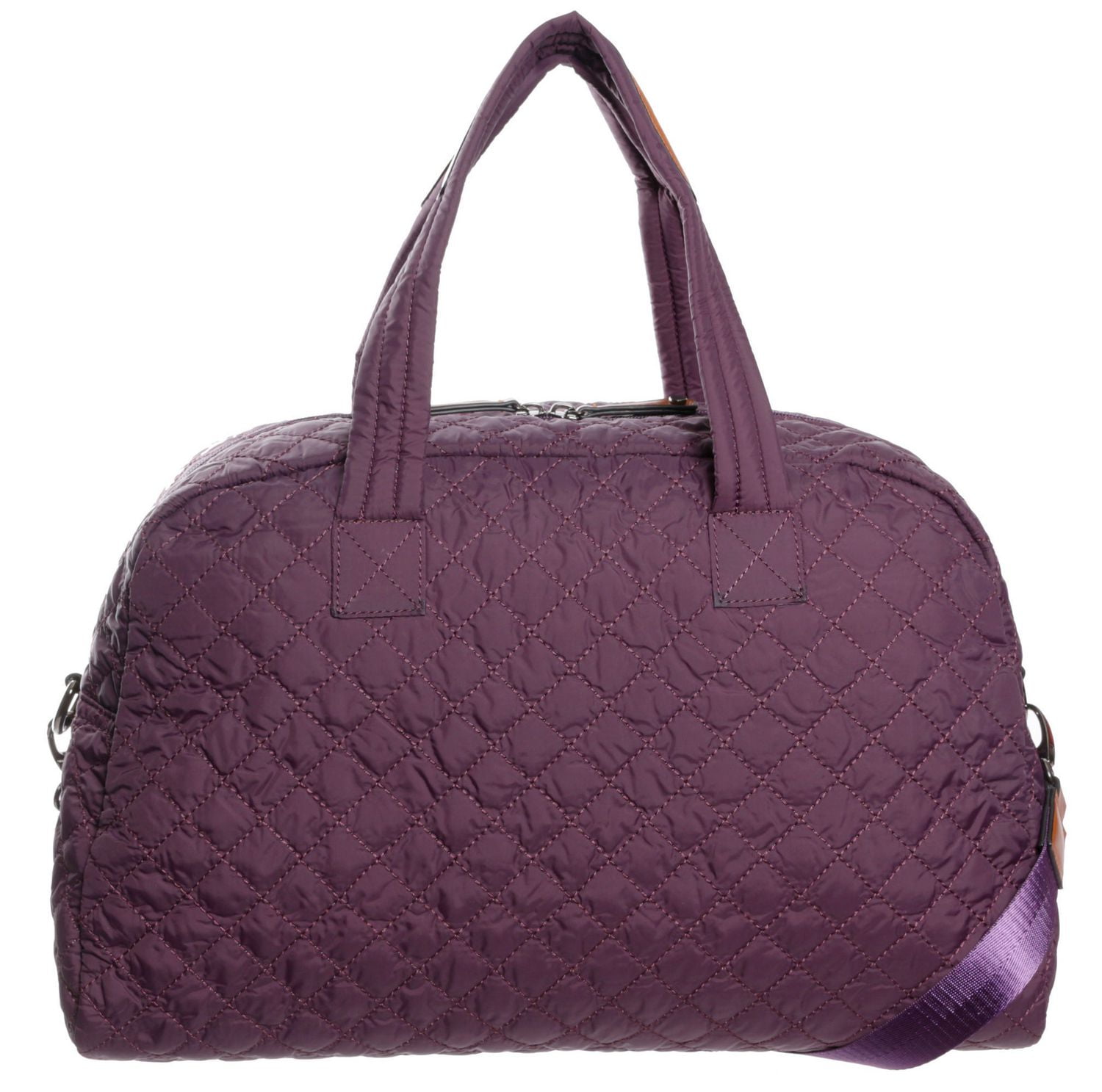 womens quilted duffle bag