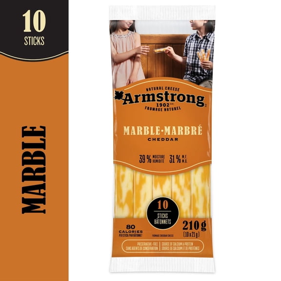 Armstrong Marble Cheddar Cheese Sticks