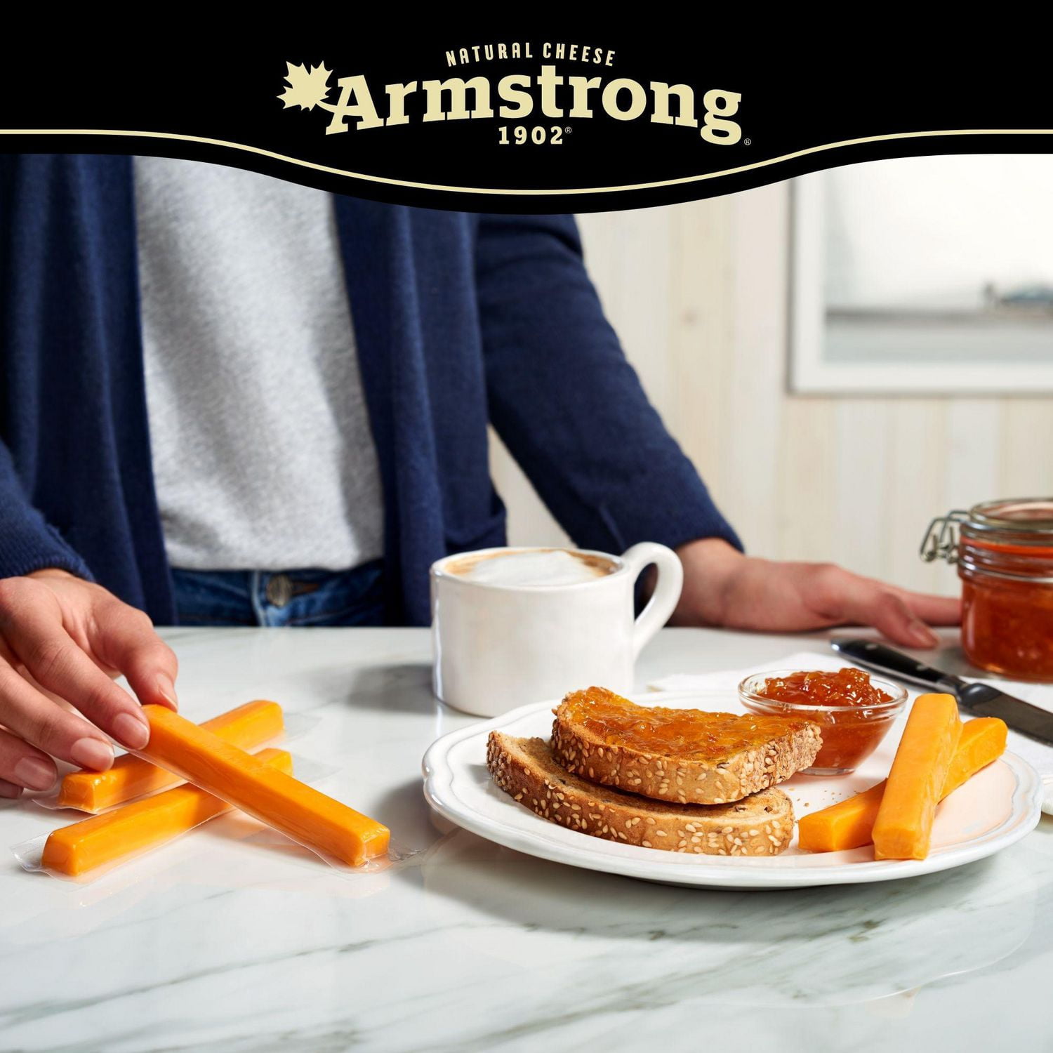 Armstrong Bâtonnets de fromage cheddar