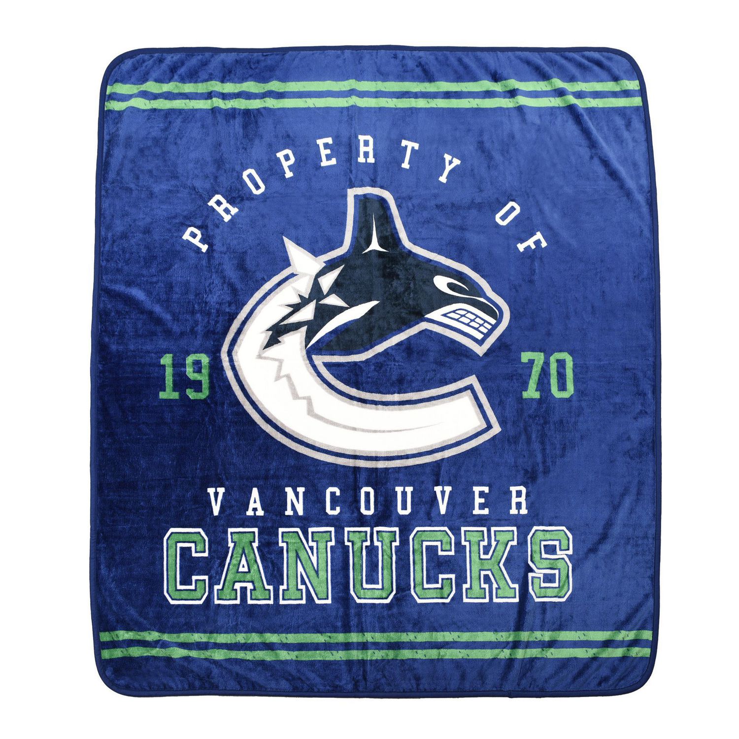 NHL Vancouver Canucks Luxury Velour Blanket Walmart Canada