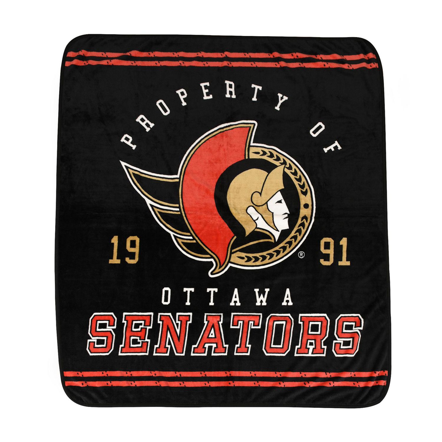 NHL Ottawa Senators Luxury Velour Blanket Walmart Canada