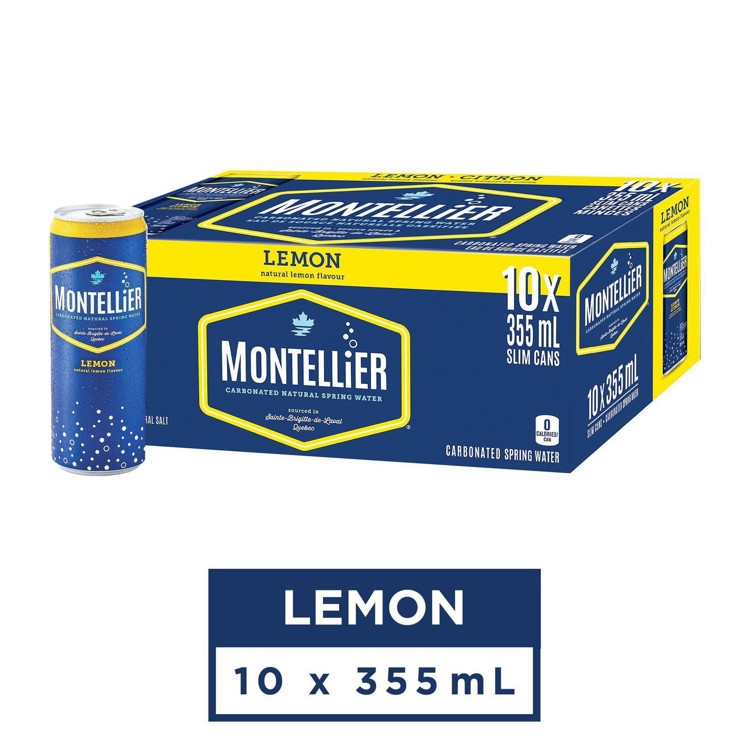 Montellier Carbonated Water Lemon Walmart Canada