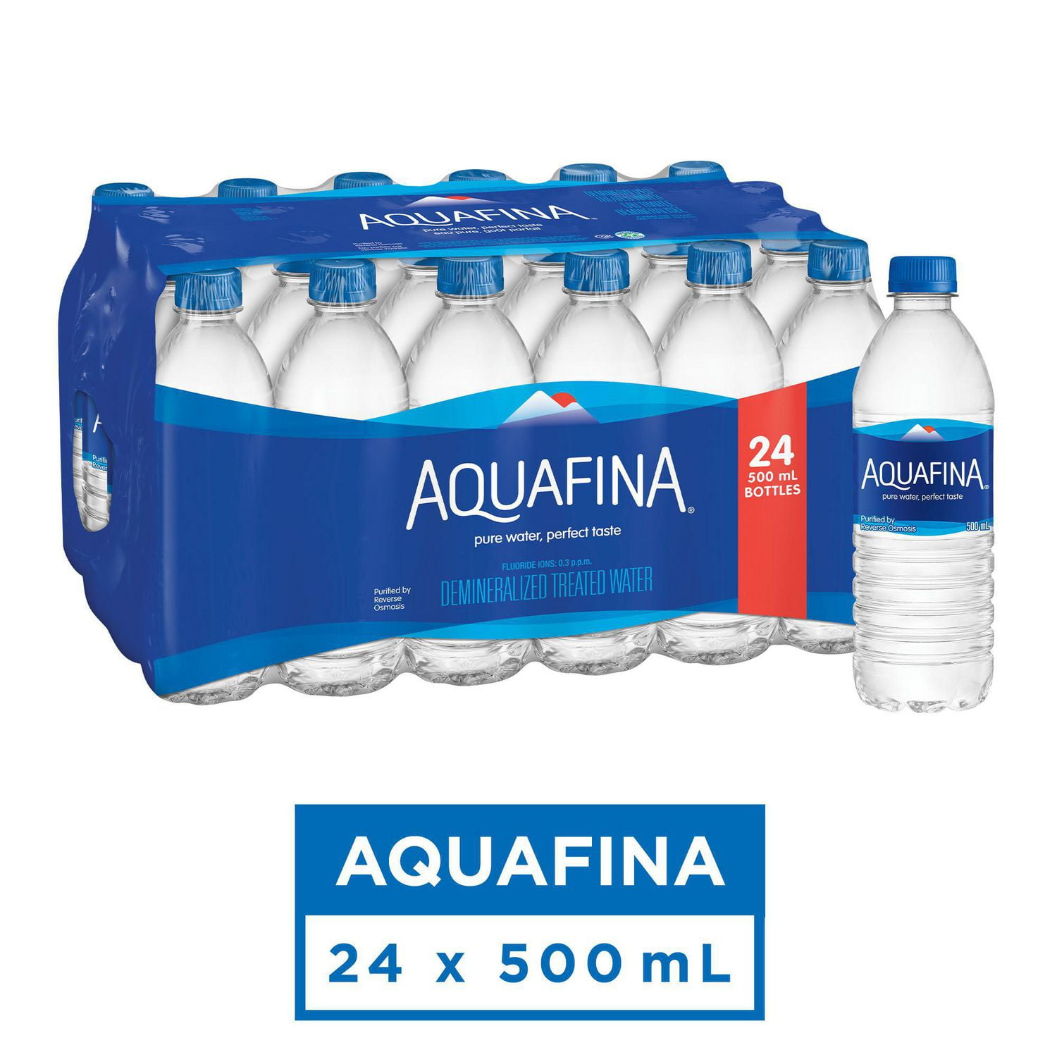 Aquafina Purified Water, 500mL Bottles, 24 Pack Walmart Canada