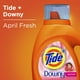 Tide Plus Downy April Fresh Scent HE Turbo Clean Liquid Laundry Detergent – image 4 sur 8