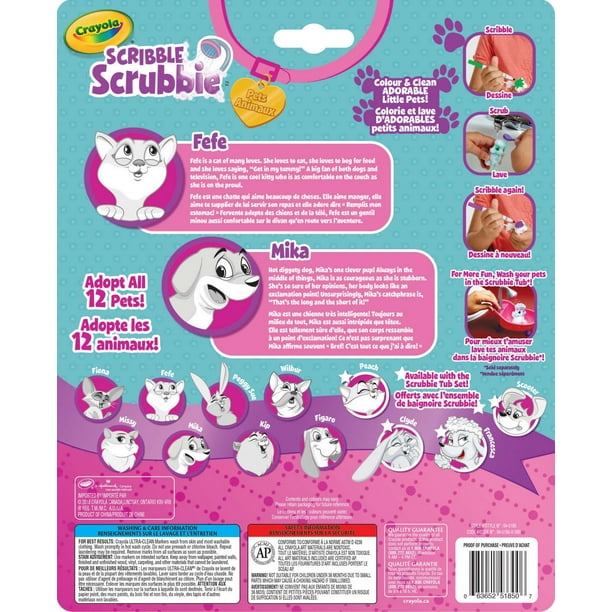 Crayola® Scribble Scrubbie Pets Dogs Coloring Set, 2-Count - Arts