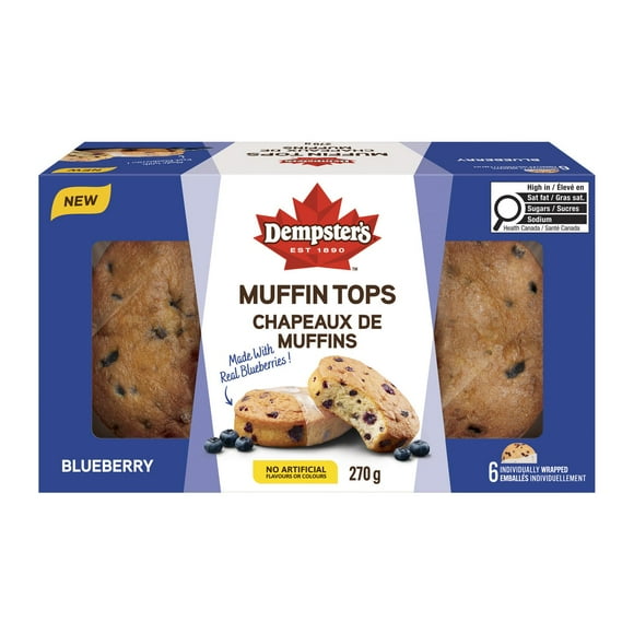 Dempster’s®  Blueberry Muffin Tops, Pack of 6