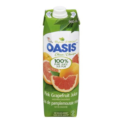Oasis Pink Grapefruit Juice Walmart Canada