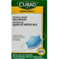thumbnail image 1 of CURAD Mask 10ct Blue, 1 of 1