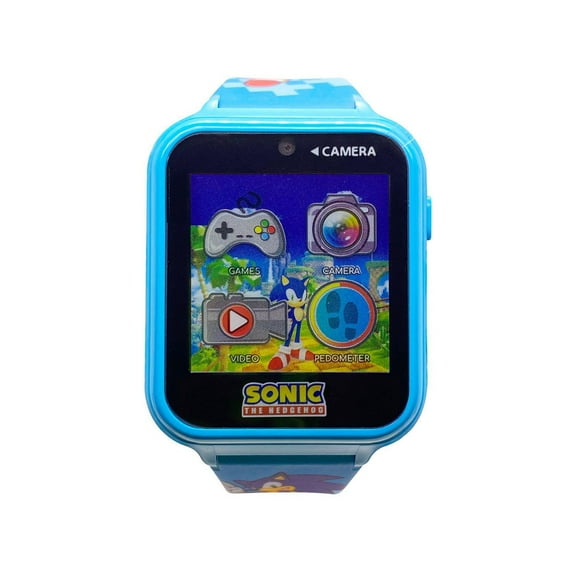 Sonic The Hedgehog Montre interactive à écran tactile avec caméra