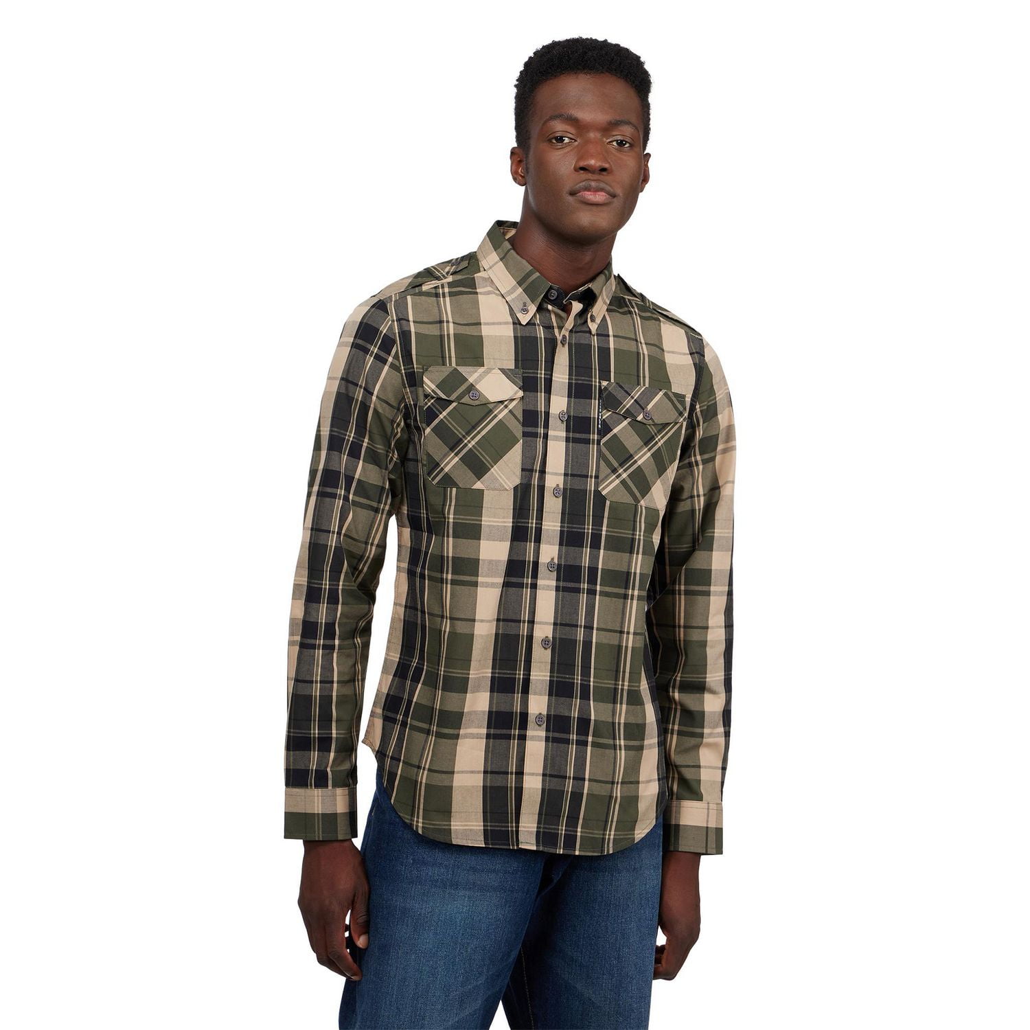 ECKO UNLTD Men’s State Longsleeve Woven Shirt