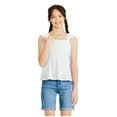 thumbnail image 1 of Justice Girls' Babydoll Eyelet Top, 1 of 3