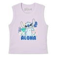 thumbnail image 1 of Débardeur côtelé Stitch Disney pour filles, 1 of 3
