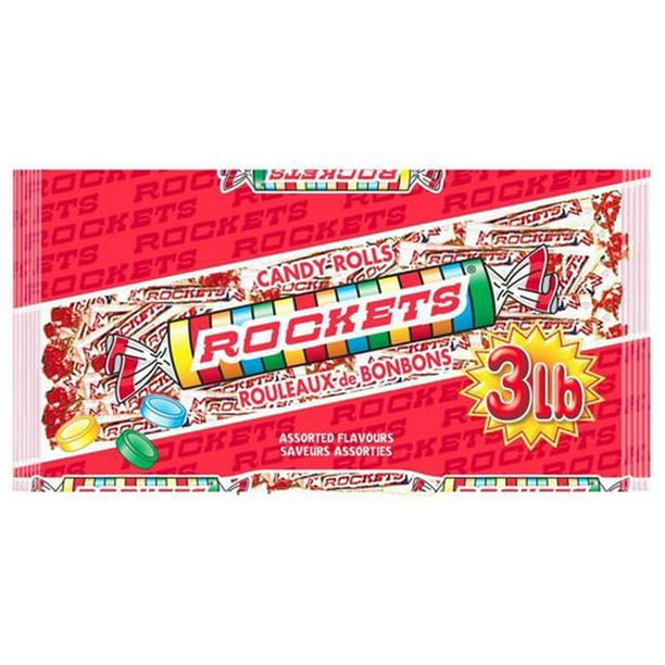 Rouleaux de bonbons Rockets (3lb)