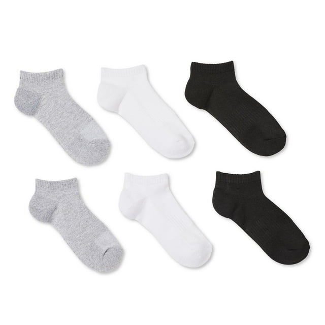 Athletic Works Women's Low-Cut Socks 6-Pack