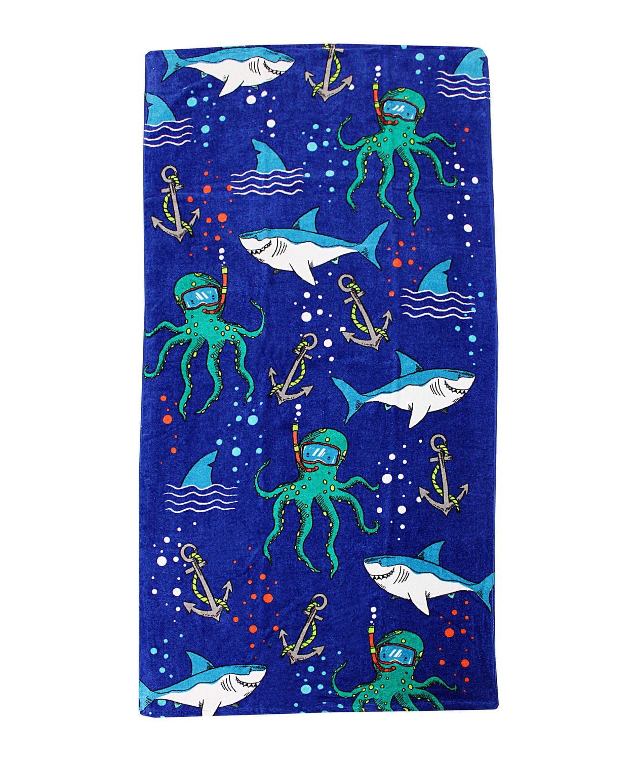 MAINSTAYS BEACH TOWEL -- Shark and Friends | Walmart Canada