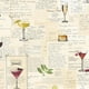 Papier peint « Cocktails » de Modern Living – image 1 sur 2