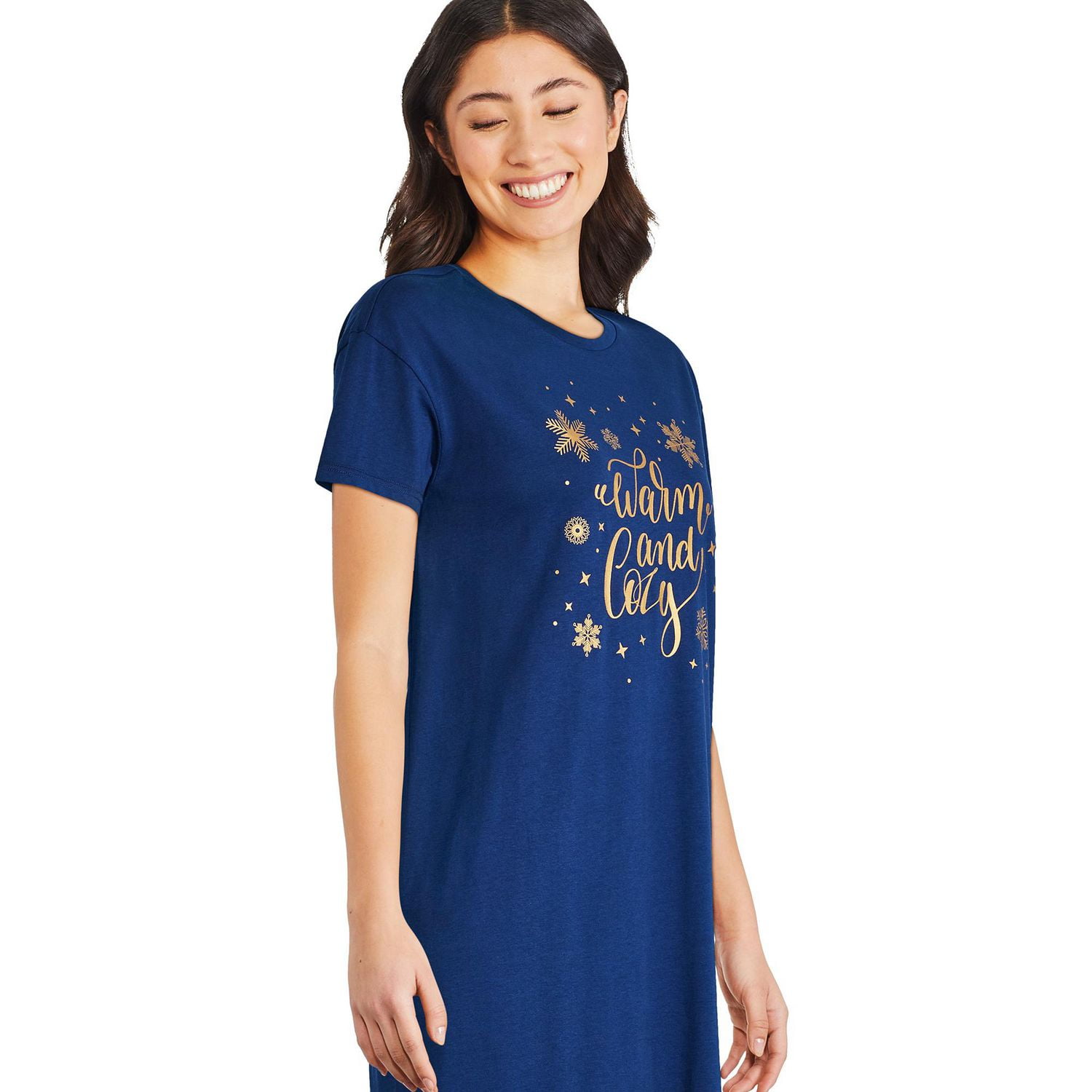 George Women's Crew Neckline Nightshirt, Sizes S-XL