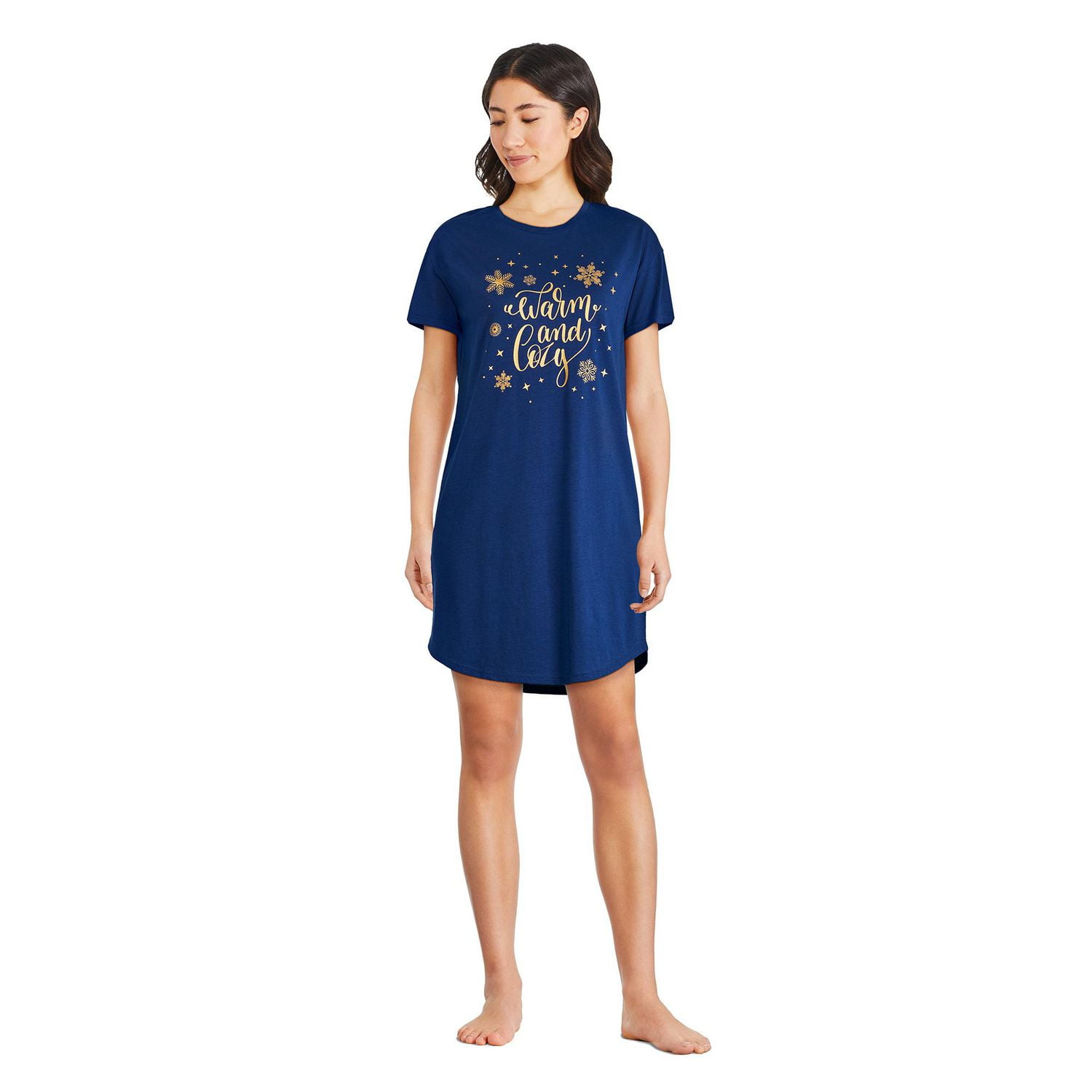 George Women's Crew Neckline Nightshirt, Sizes S-XL