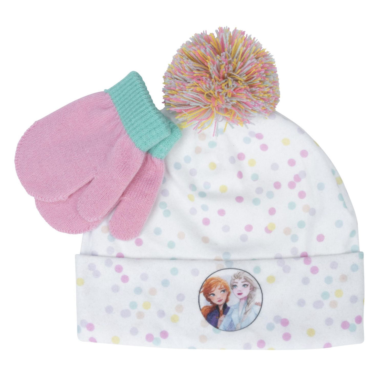 Ensemble chapeau et mitaines La Reine des neiges