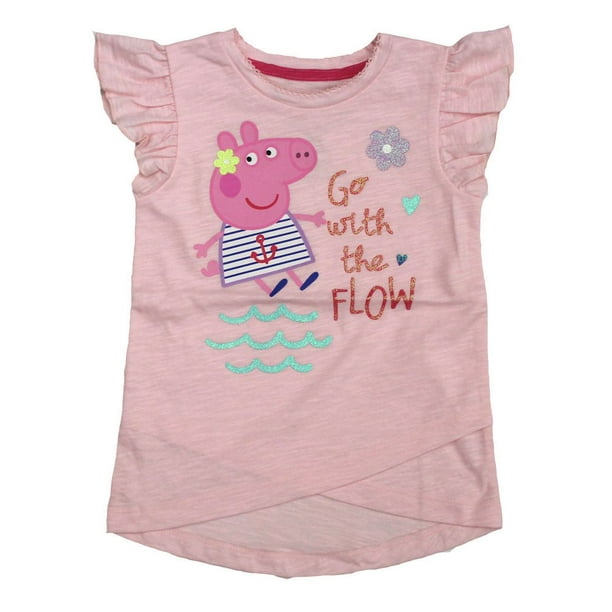 T-shirt tutu Peppa Pig à imprimé pour fillettes