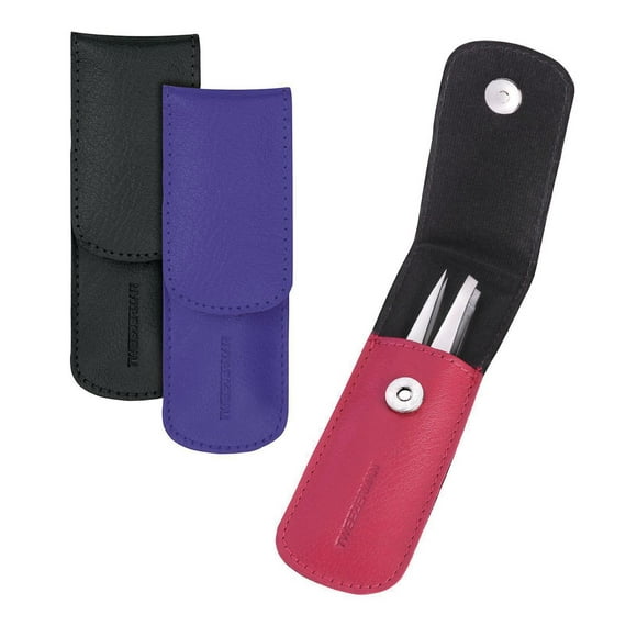 ENSEMBLE DE DEUX PETITES PINCES À ÉPILER Idéale pour transporter dans le sac ou en voyage.