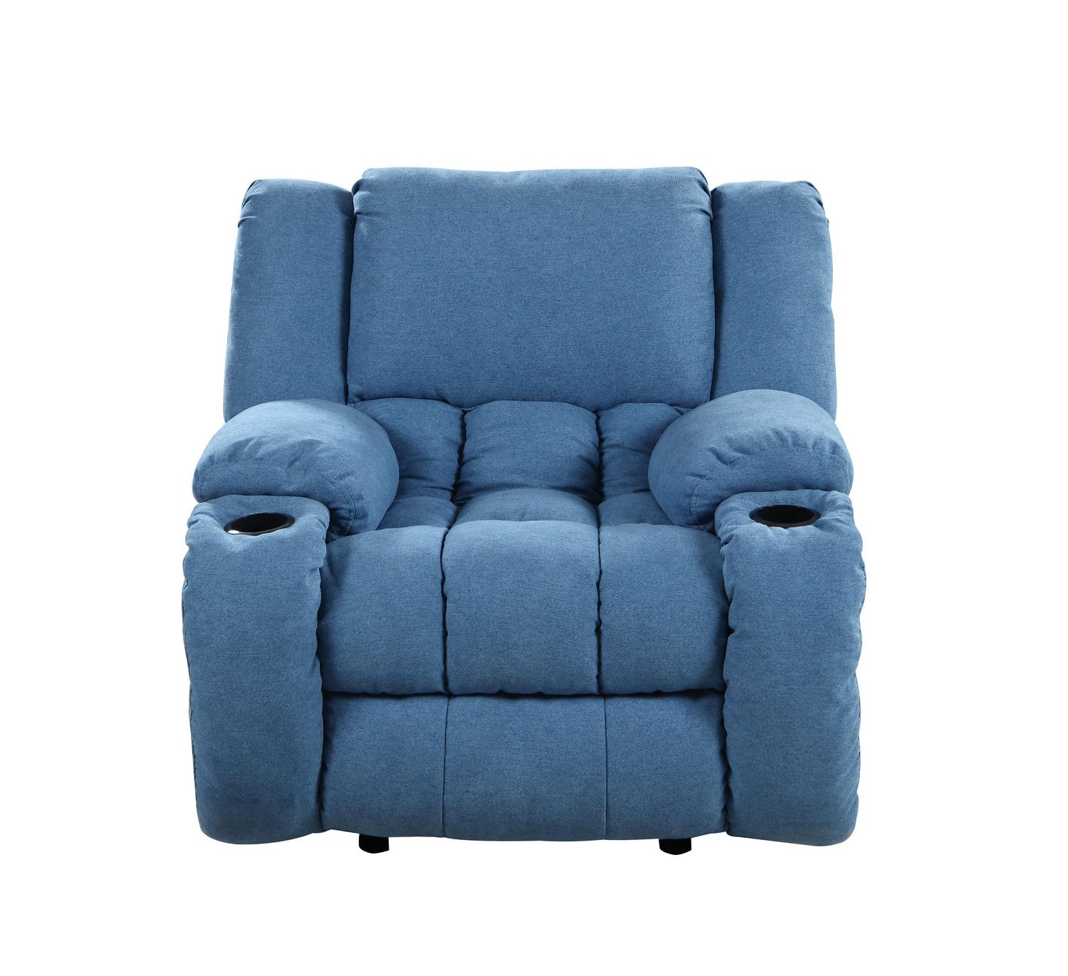 nathaniel home lyla plush microfiber recliner