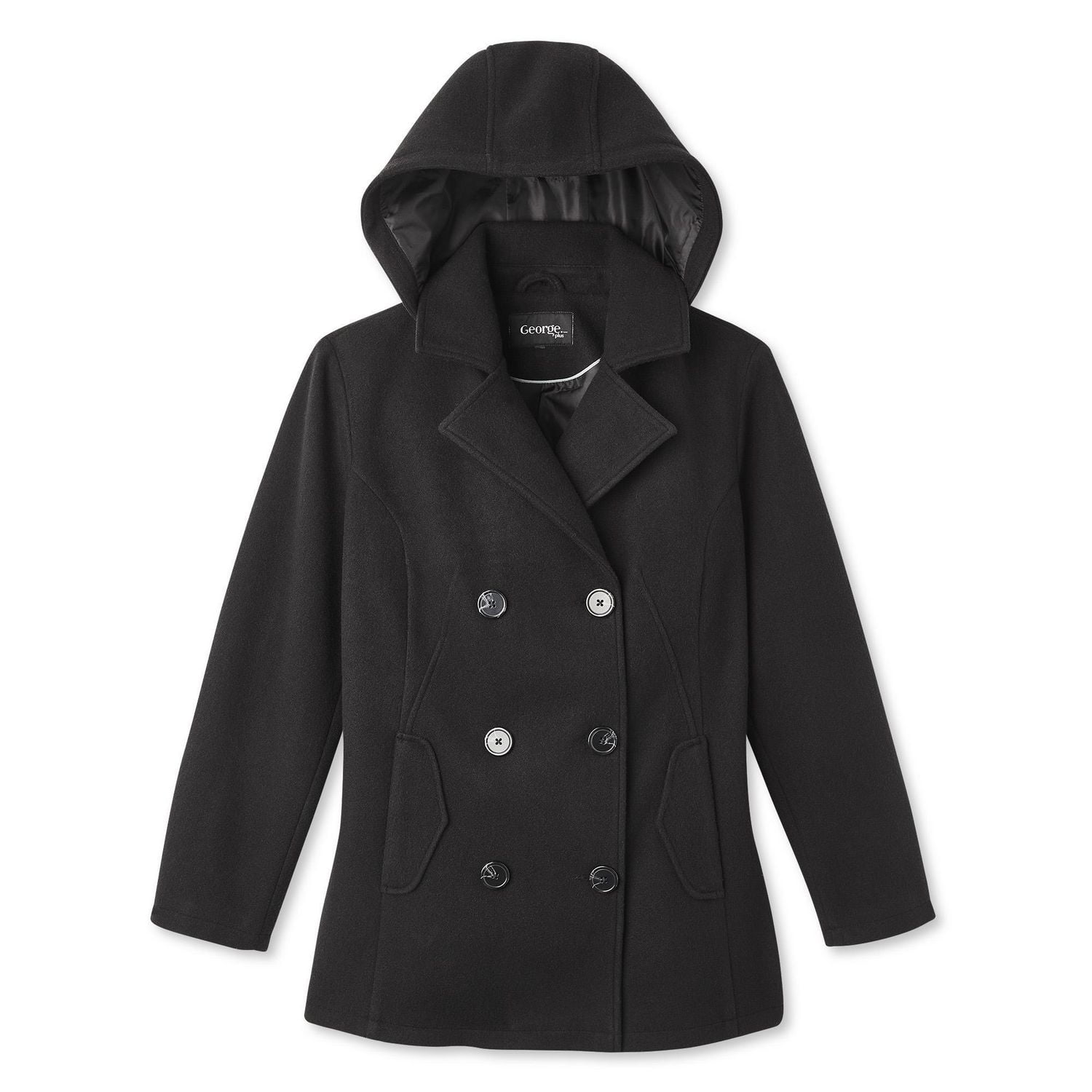 plus size pea coats canada