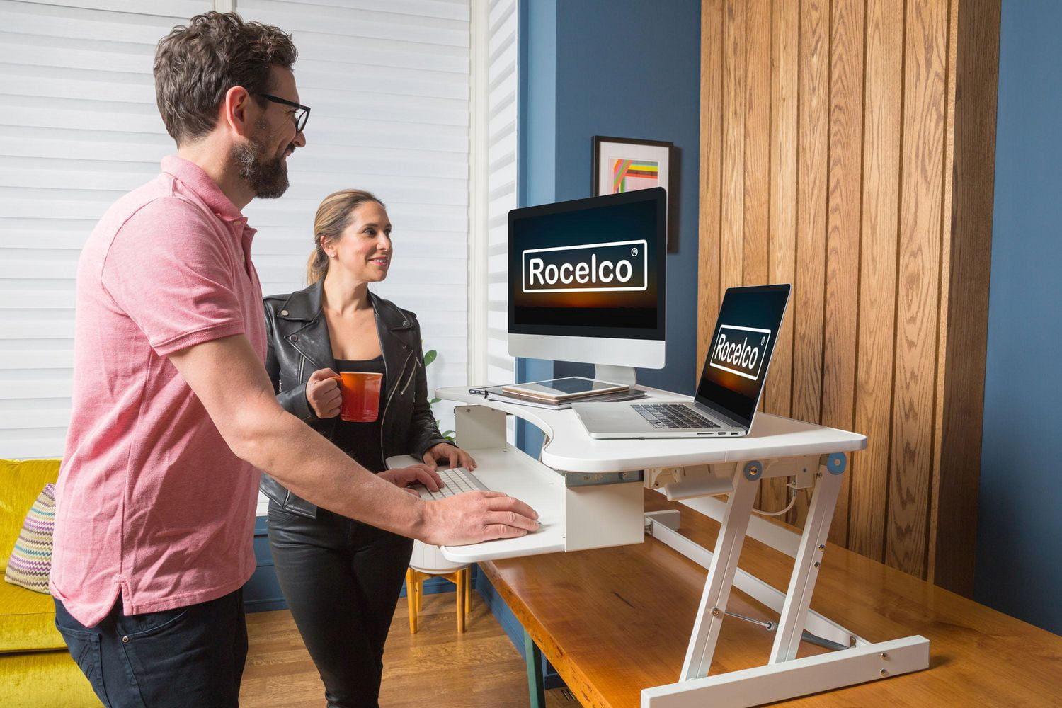 Walmart sit deals to stand desk