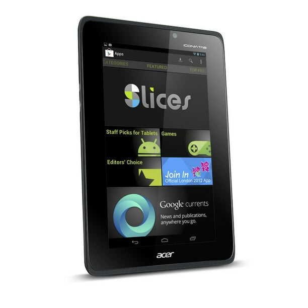 La tablette ICONIA A110 de 7 po d’Acer