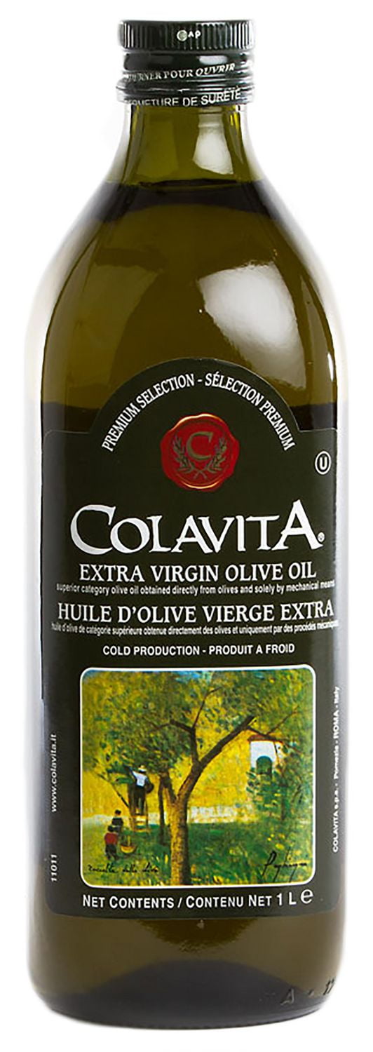 Colavita Extra Virgin Olive Oil, Glass Bottle, 1 Litre Walmart Canada