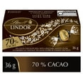 thumbnail image 3 of Lindt LINDOR 70% Cacao Dark Chocolate Truffles, Count of 3, 36 Gram Box, 3 of 8