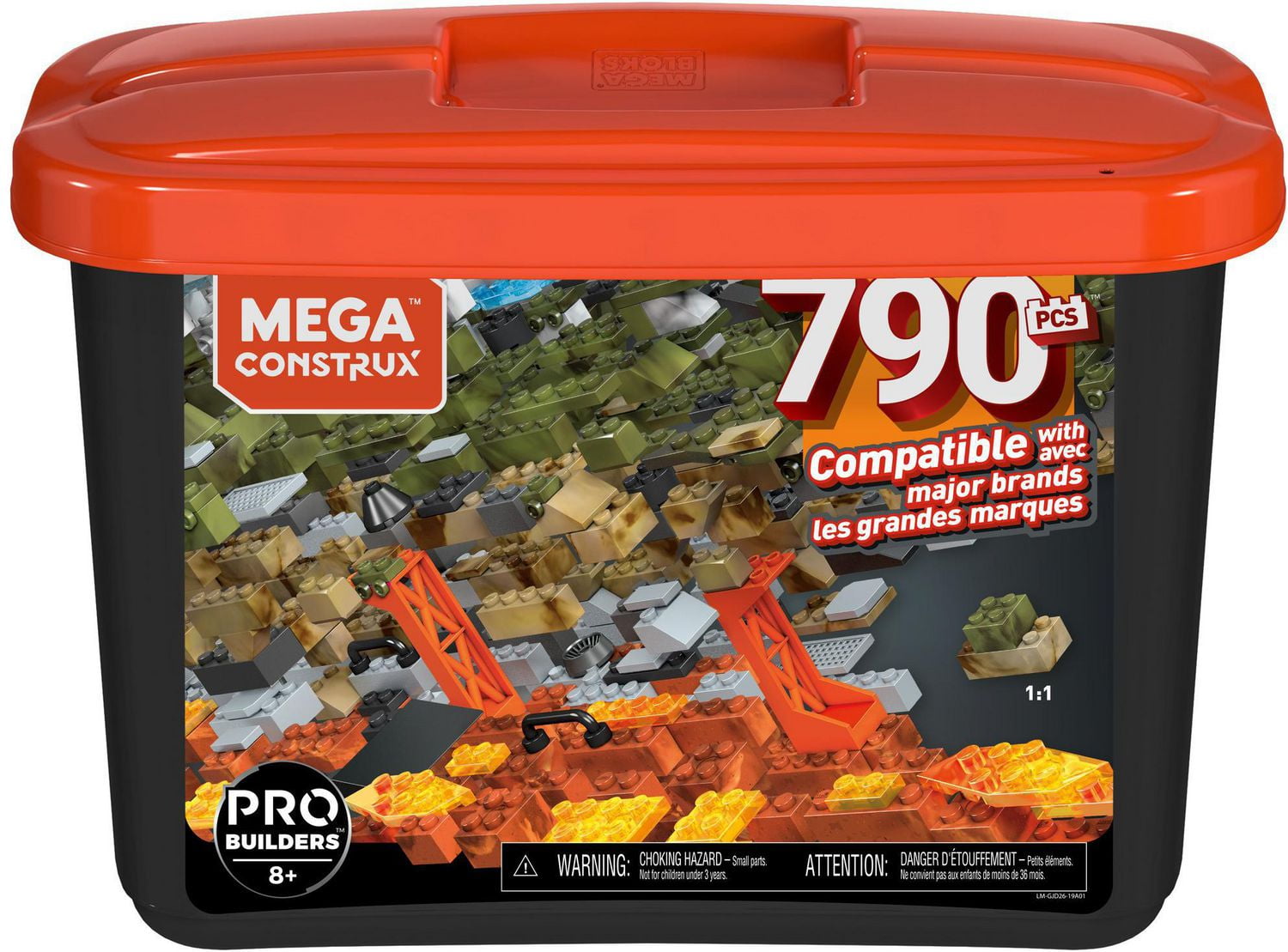Mega Construx Pro Builder Bulk Tub 790 Pieces Walmart Canada