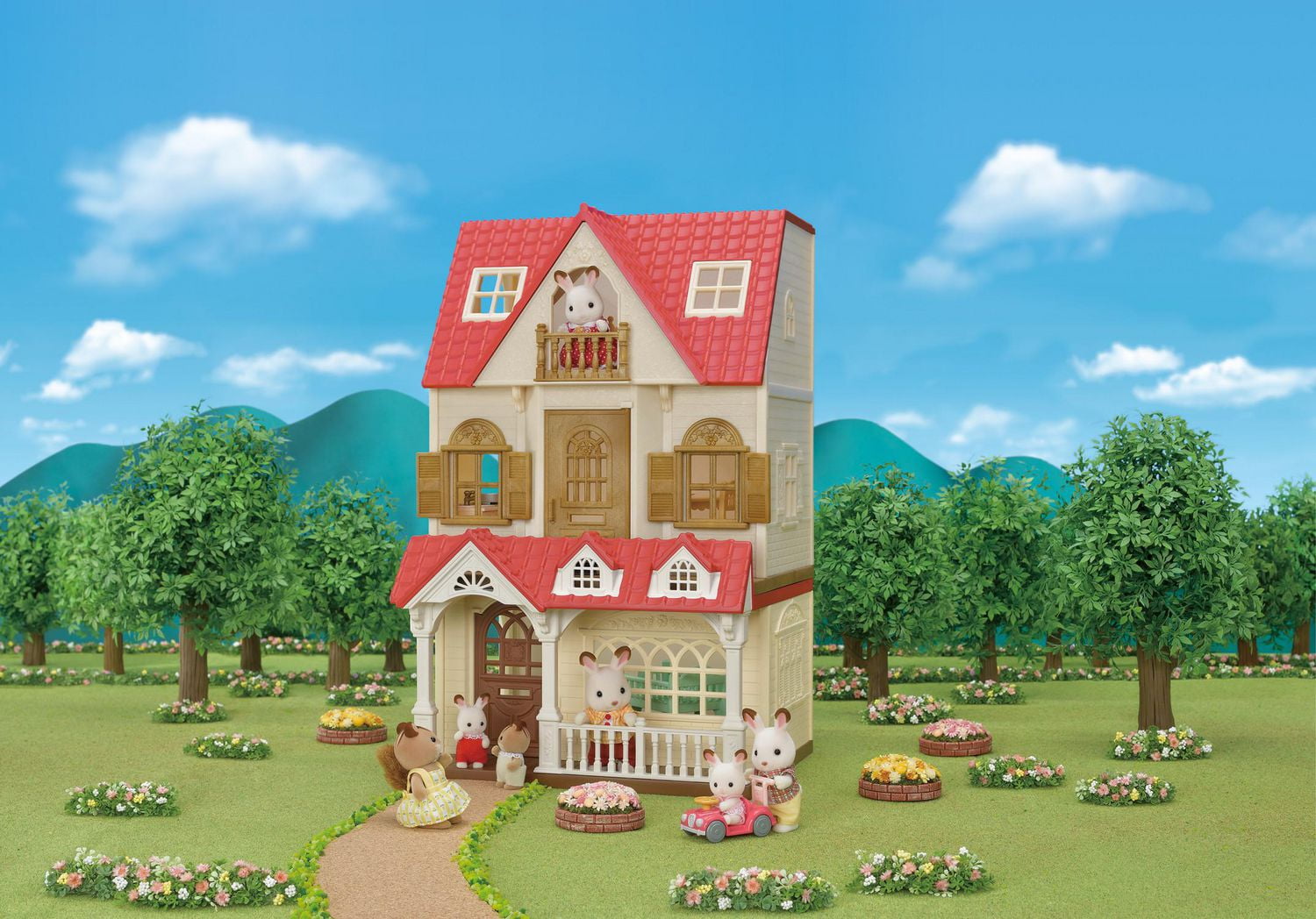 Calico critters sweet raspberry hot sale home