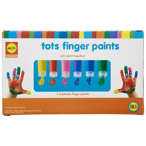 Peinture lavable pour le doigt Tots d'Alex Toys