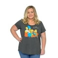 thumbnail image 1 of Ladies' Simpsons Couch T-Shirt, 1 of 5