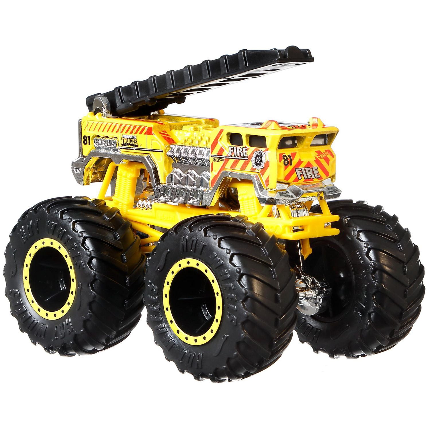 Hot Wheels Monster Trucks 1:64 scale 5 Alarm 2-Pack Vehicles