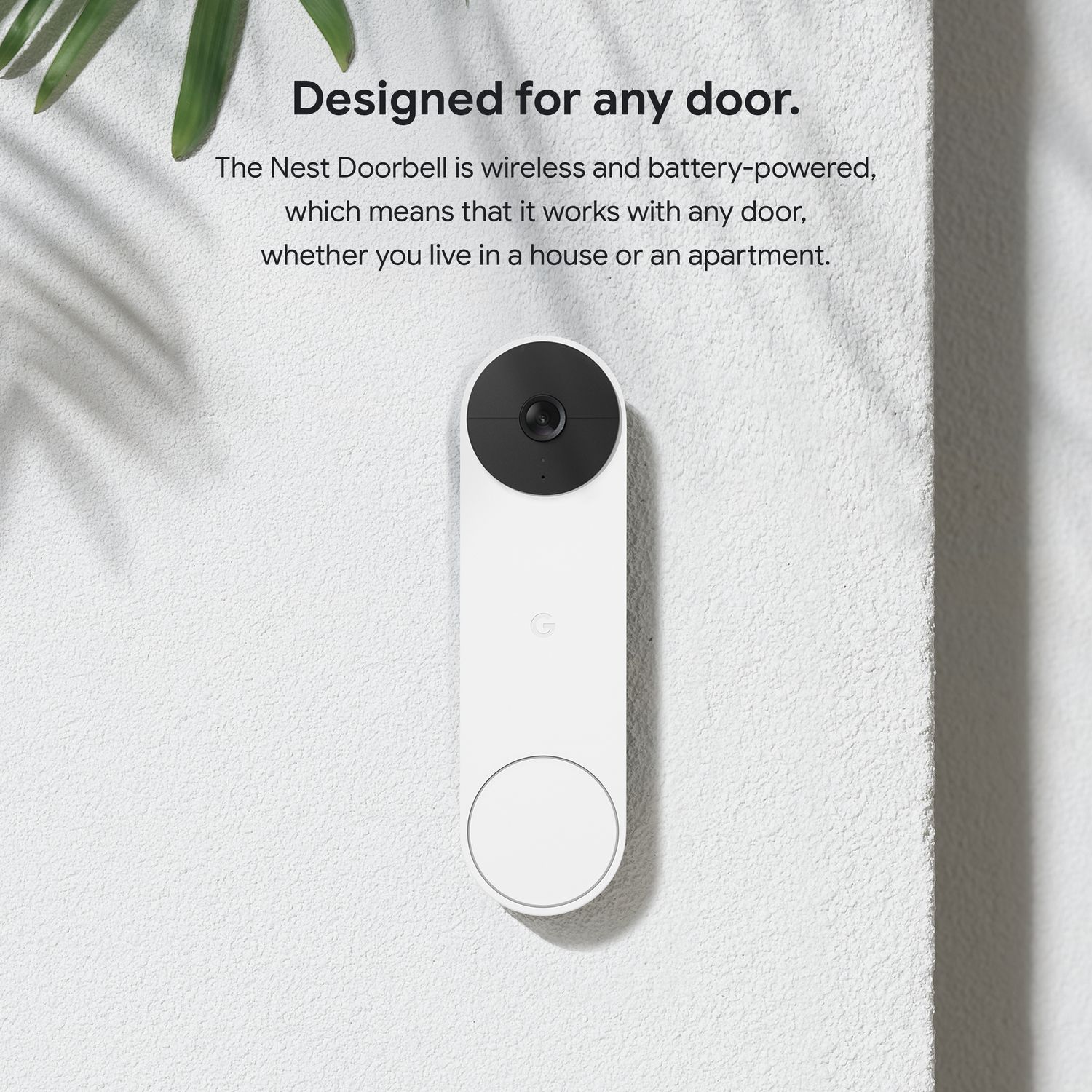 Nest doorbell hot sale apartment