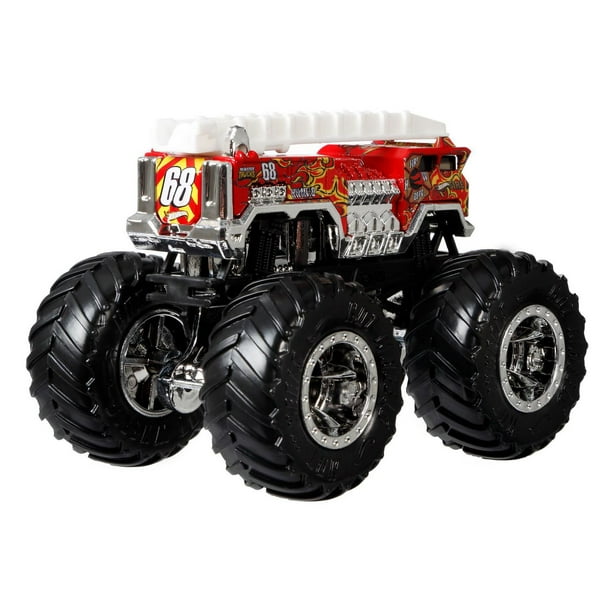 Hot Wheels Monster Trucks Arena Smashers 5-Alarm Fire Crash