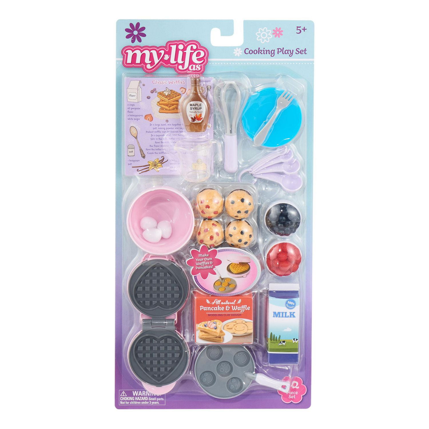 My Life As Cooking Play Set for 18“ Dolls, For cooking breakfast 