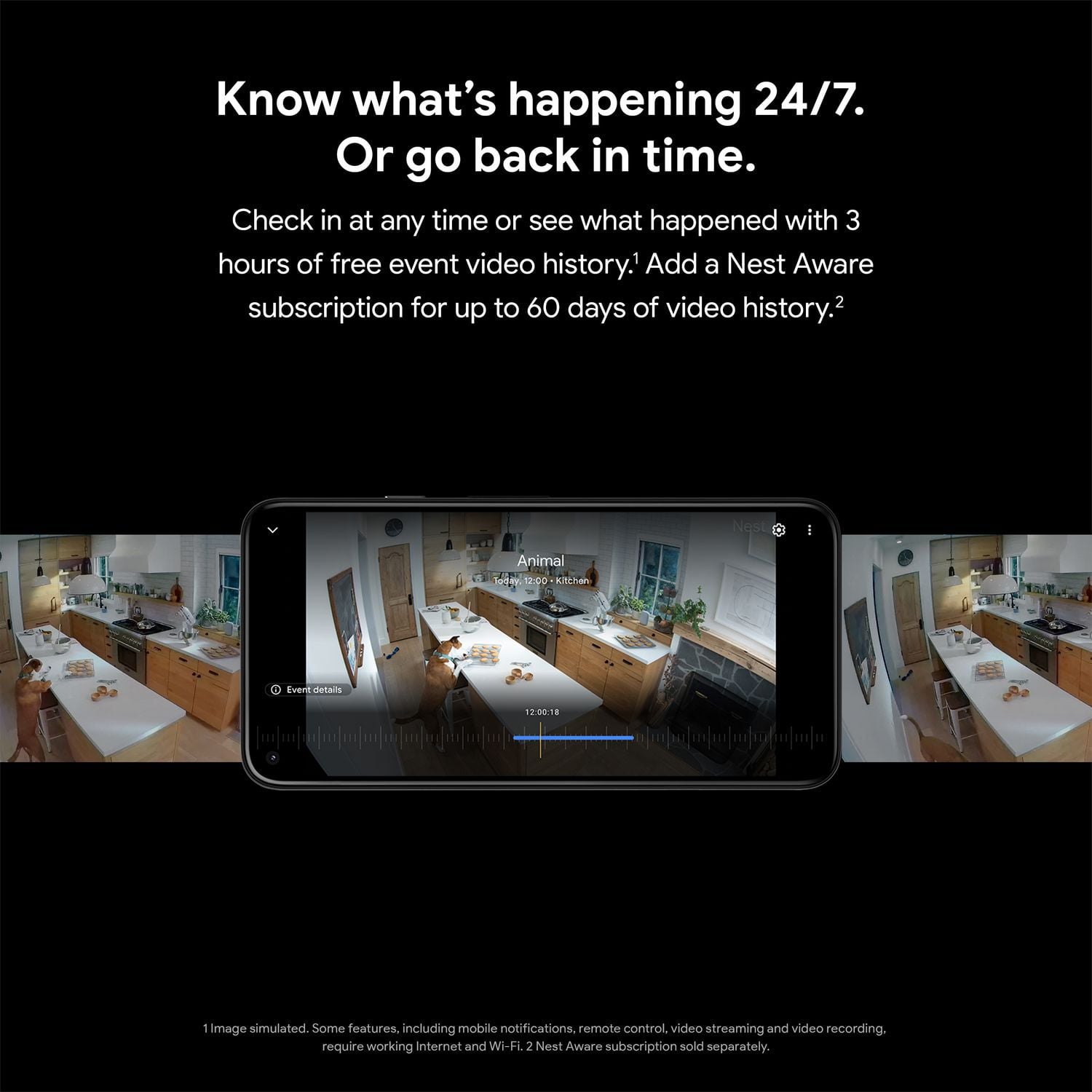 Nest aware 5 2024 day multiple cameras