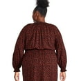 thumbnail image 3 of George Women's Plus V-Neckline Dress, 3 of 6